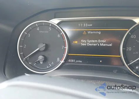 2025 Nissan Rogue Sv Intelligent Awd z USA, uszkodzony, nr VIN JN8BT3BB6SW416882